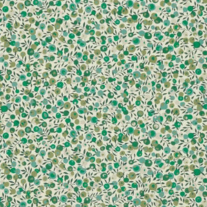 Wiltshire Blossom Jade Fabric