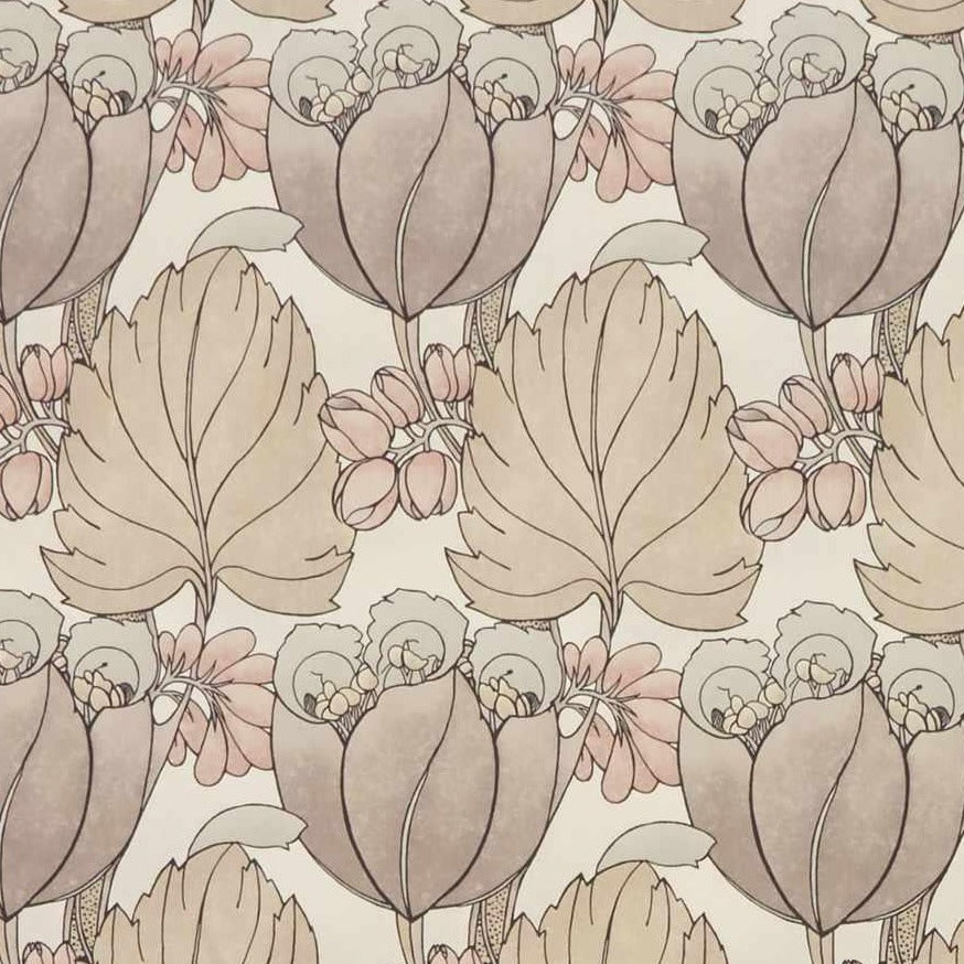 Regency Tulip Pewter Fabric – Fritz Porter