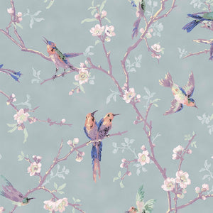 Bird and Blossom Wallpaper
