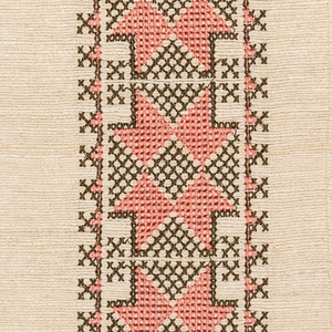 Antalya Braid in Peach Olive Fabric