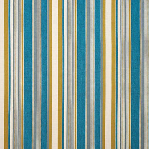 Cabana Stripe Aqua Fabric