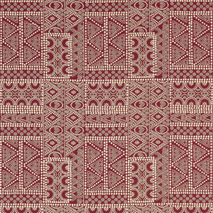 Batik in Imperial Red Fabric