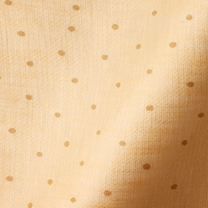 Sheer Linen Biscuit Spot on Honey Fabric