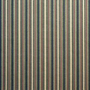 Bursa Stripe in Ivy Mulberry Stone Fabric