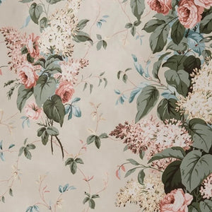 Lilac & Rose Celadon Chintz Fabric