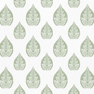 Banyan Celadon Green Wallpaper
