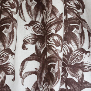 Lily Stripe Chestnut Fabric