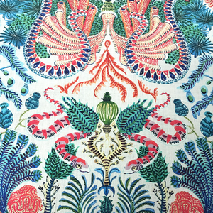 Kalami Coral Fabric
