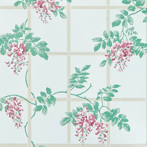 Templeton Trellis Coral Wallpaper