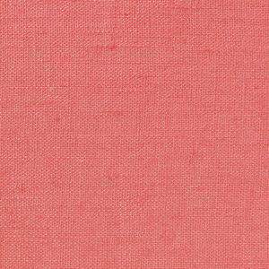 Light Weight Plain Linen Coral Fabric