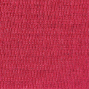 Light Weight Plain Linen Crimson Fabric