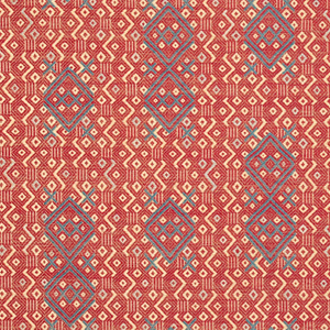 Criss Cross in Red Fabric