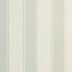 Moire Stripe Duck Egg Wallpaper