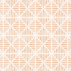 Envelope Stripe Peach Fabric