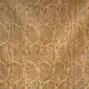 Bernardo Paisley Gold Fabric