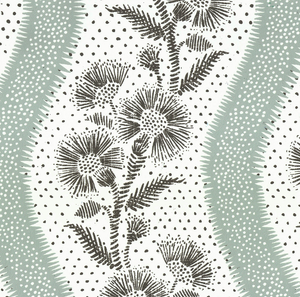 Harwick Stripe Charcoal Typell Nolar Wallpaper