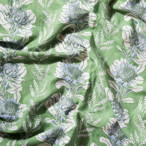 Imperial Waratah Forest Fabric