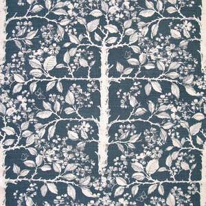 Walled Garden Indigo Fabric