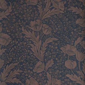 Tudor Poppy Ink Wallpaper