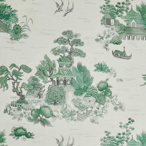 Floating Palace Jade Wallpaper