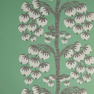 Berry Tree Jade Wallpaper