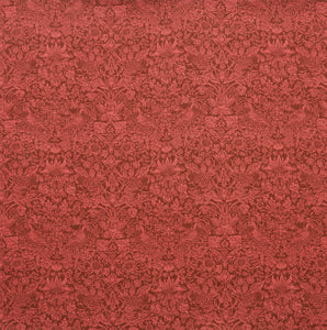 Strawberry Meadow Lacquer Fabric