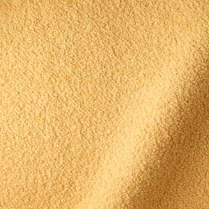 Textured Wool Maize Fabric