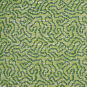 Meander in Peridot Fabric