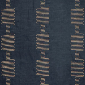 Squiggle Midnight Fabric