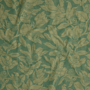Mottlecah Green Fabric