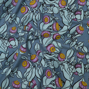 Mottlecah Violet Fabric