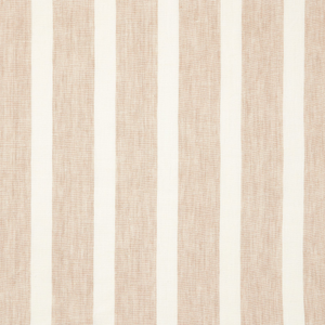 Bold Stripe Natural White Fabric