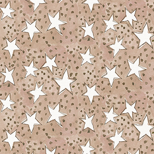 Oh My Stars Rouge Fabric
