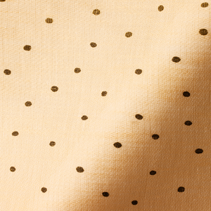 Sheer Linen Olive Spot on Honey Fabric