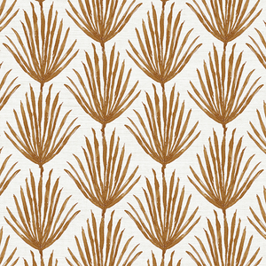 Palm Parade Terracotta Wallpaper