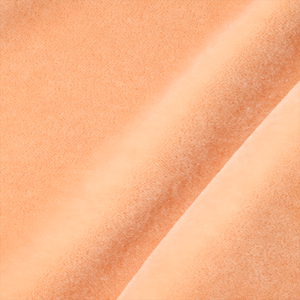 Velvet Peach Melba Fabric