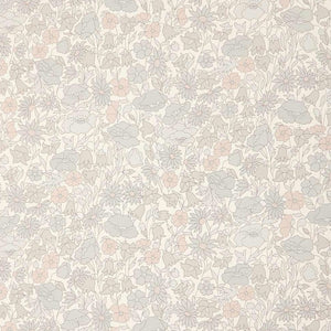 Poppy Meadowfield Pewter Wallpaper