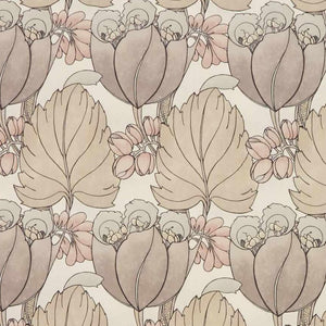 Regency Tulip Pewter Fabric