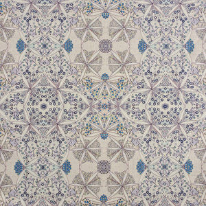 Bloomful Geometry Powder Blue Fabric