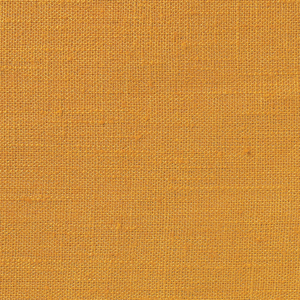 Light Weight Plain Linen Saffron Fabric