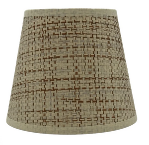 Raffia Hardback Chandelier Shade