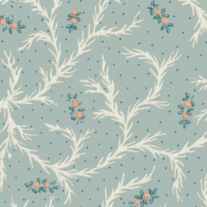 Clementine Sea Foam Wallpaper