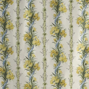 Radclyffe Stripe Yellow Blue Fabric