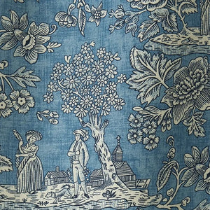 Cecelia Toile Delft Fabric