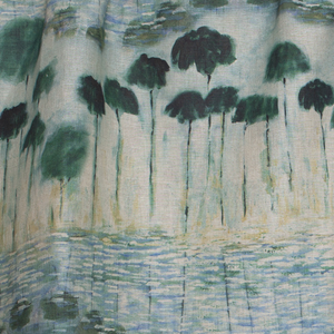 Linen Reflejos Fabric